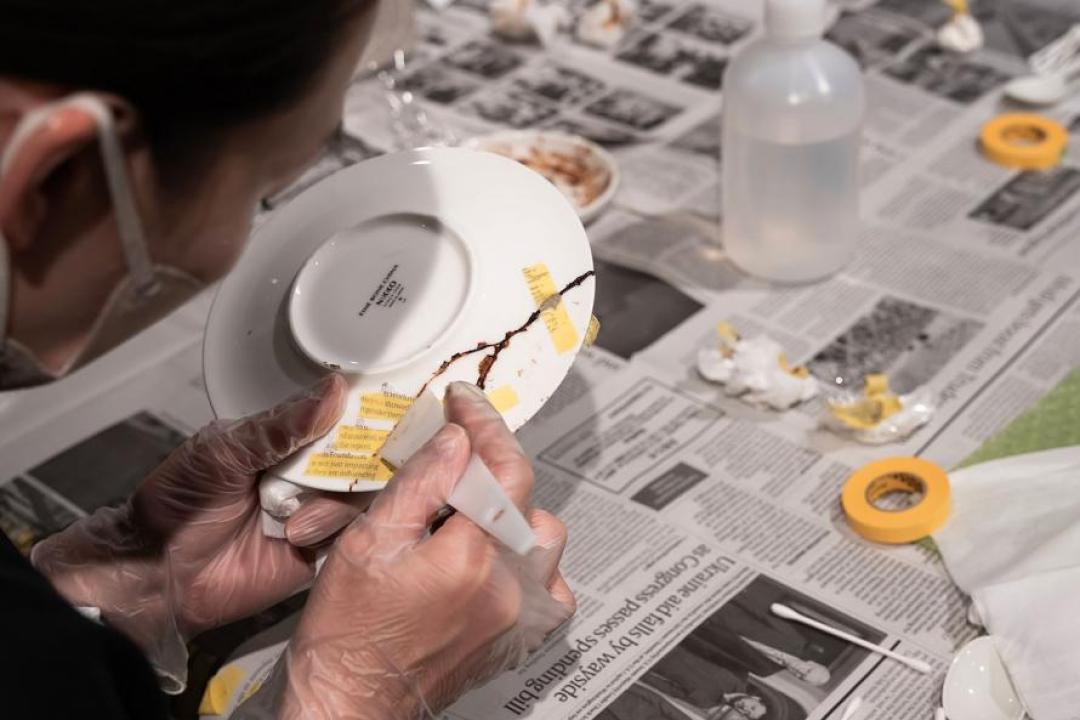 Tsutsumi Asakichi Lacquer Shop Kintsugi Experience Workshop (6/29)