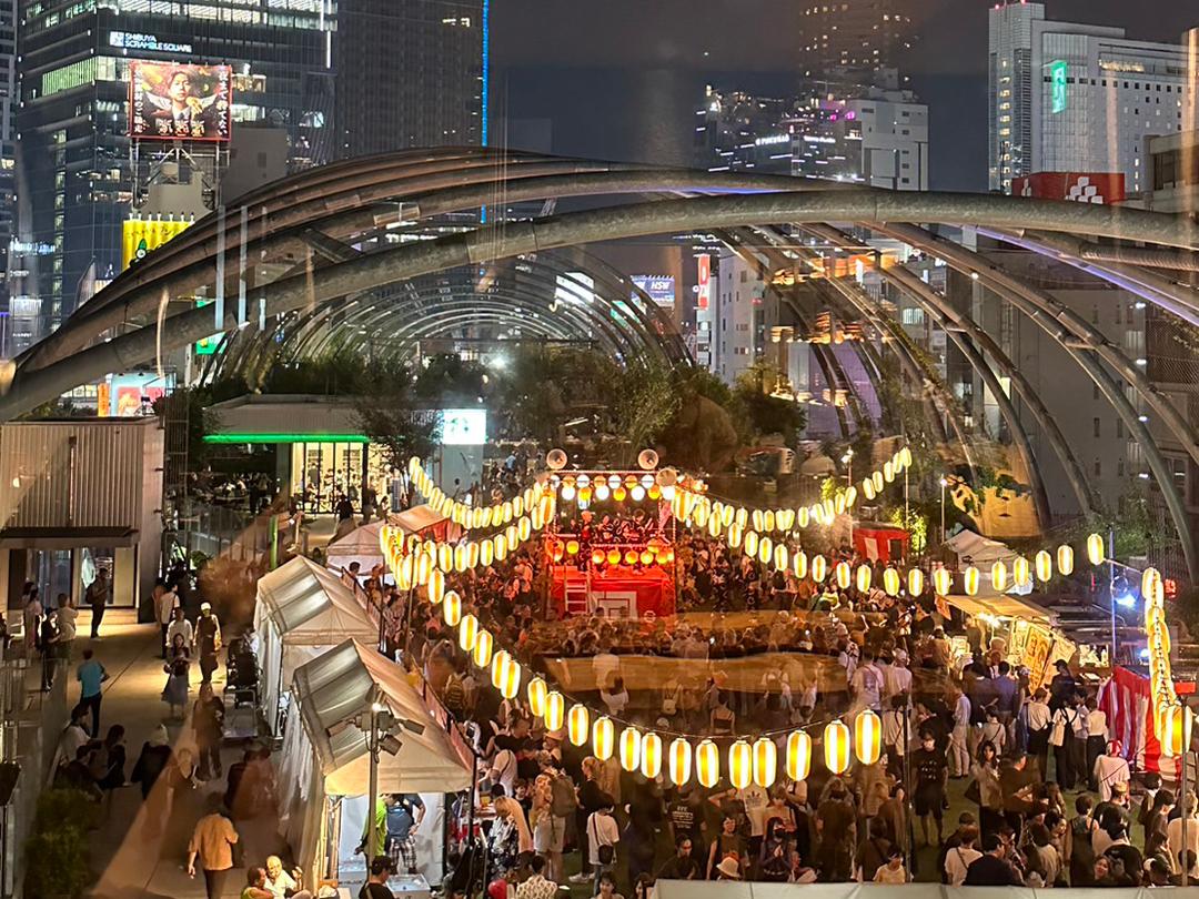 澀穀的夏日收尾盂蘭盆舞，SHIBUYA MIYASHITA PARK BON DANCE 2024