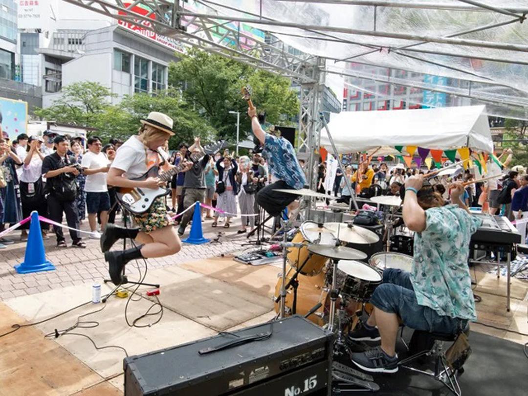 音樂節“Shibuya Zunchaka”慶祝成立10周年，在Dogenzaka和Miyashita Park等8個地方舉辦舞臺