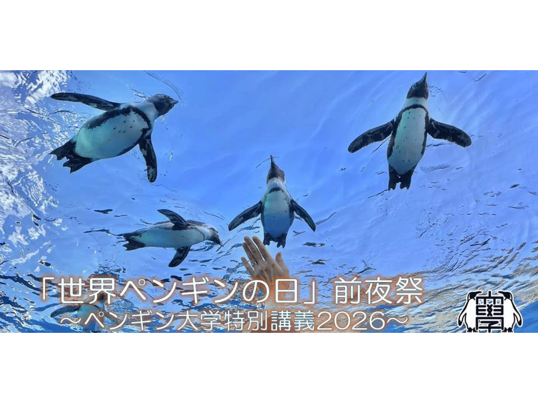 「世界ペンギンの日」前夜祭～ペンギン大学特別講義2026～