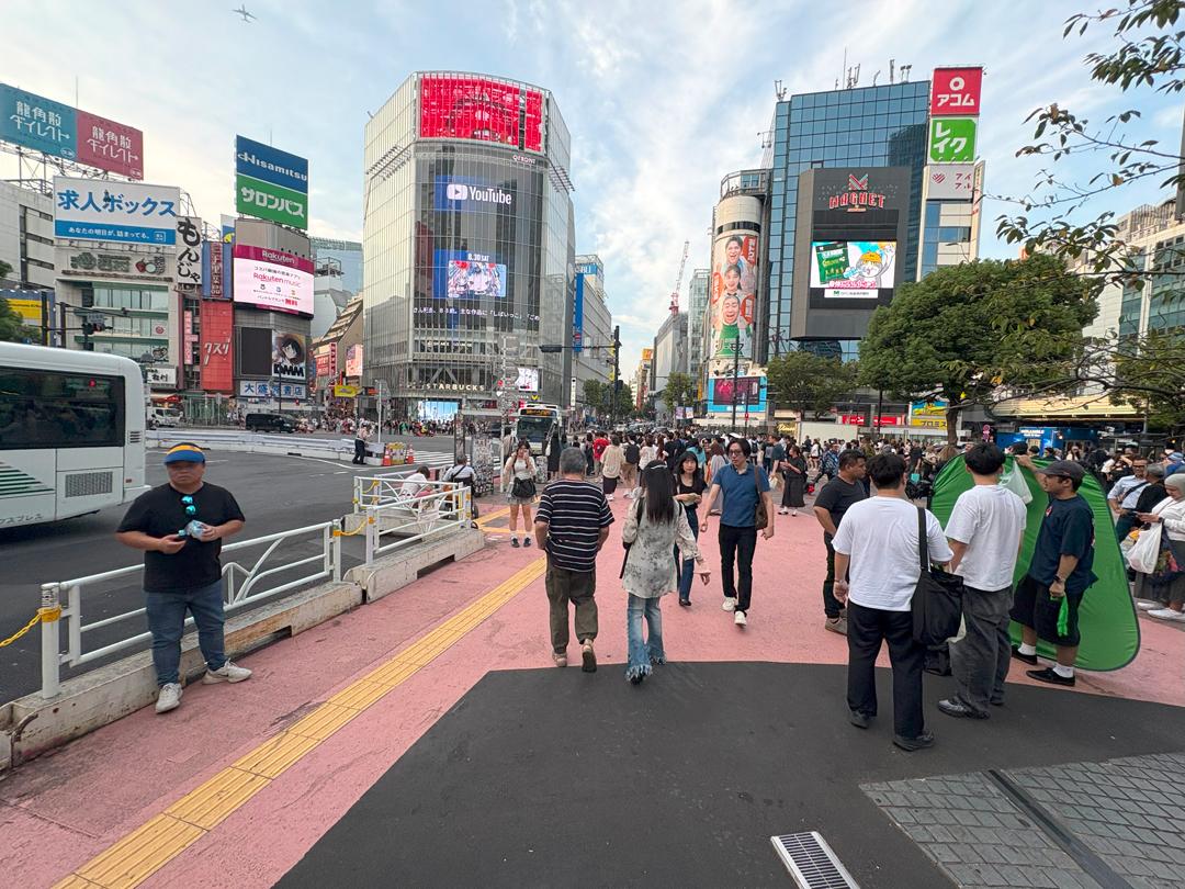 ハチ公前広場