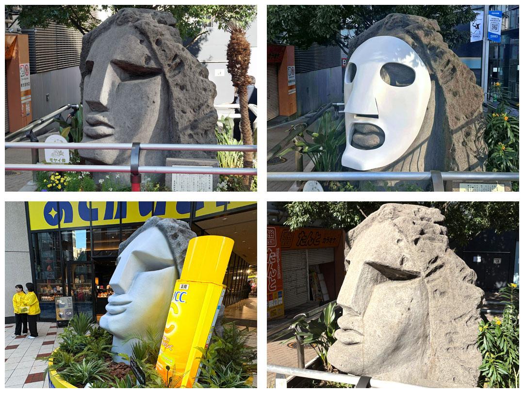 【レポート】渋谷のアイコンをメディア化する─渋谷モヤイ像が主役の「美肌PR」