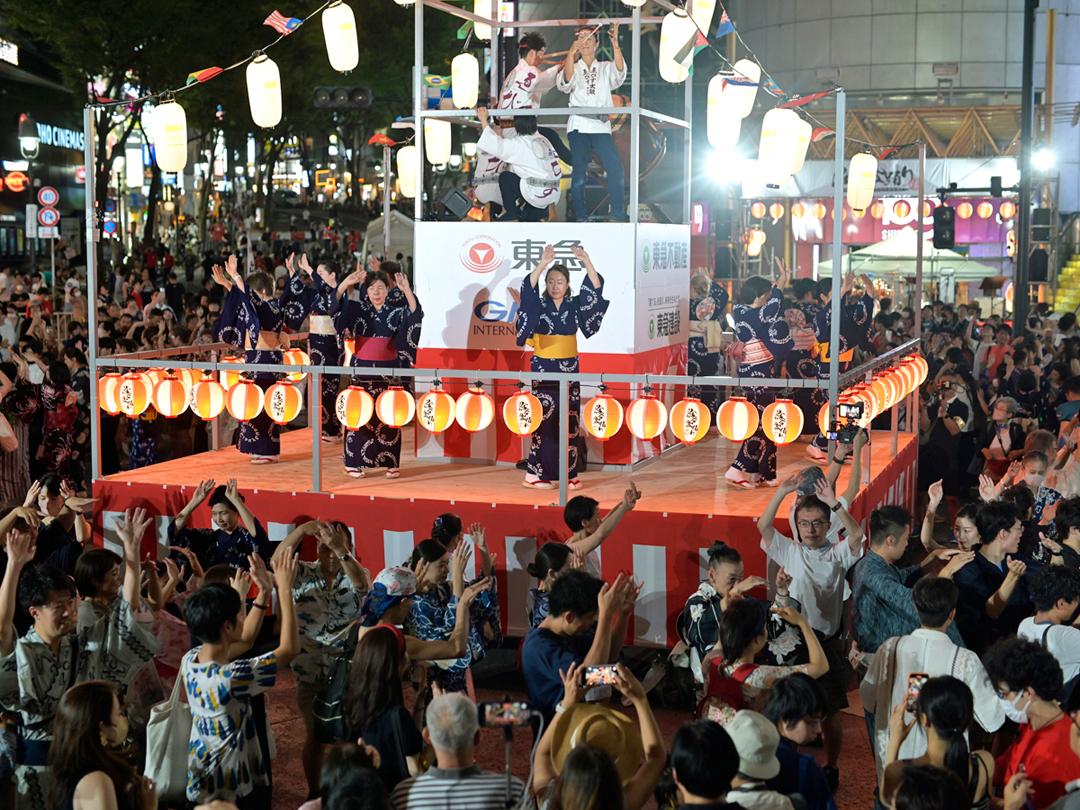 The evolving Bon Odori dance: what is the appeal of Shibuya&#39;s &quot;urban Bon Odori dance&quot;?